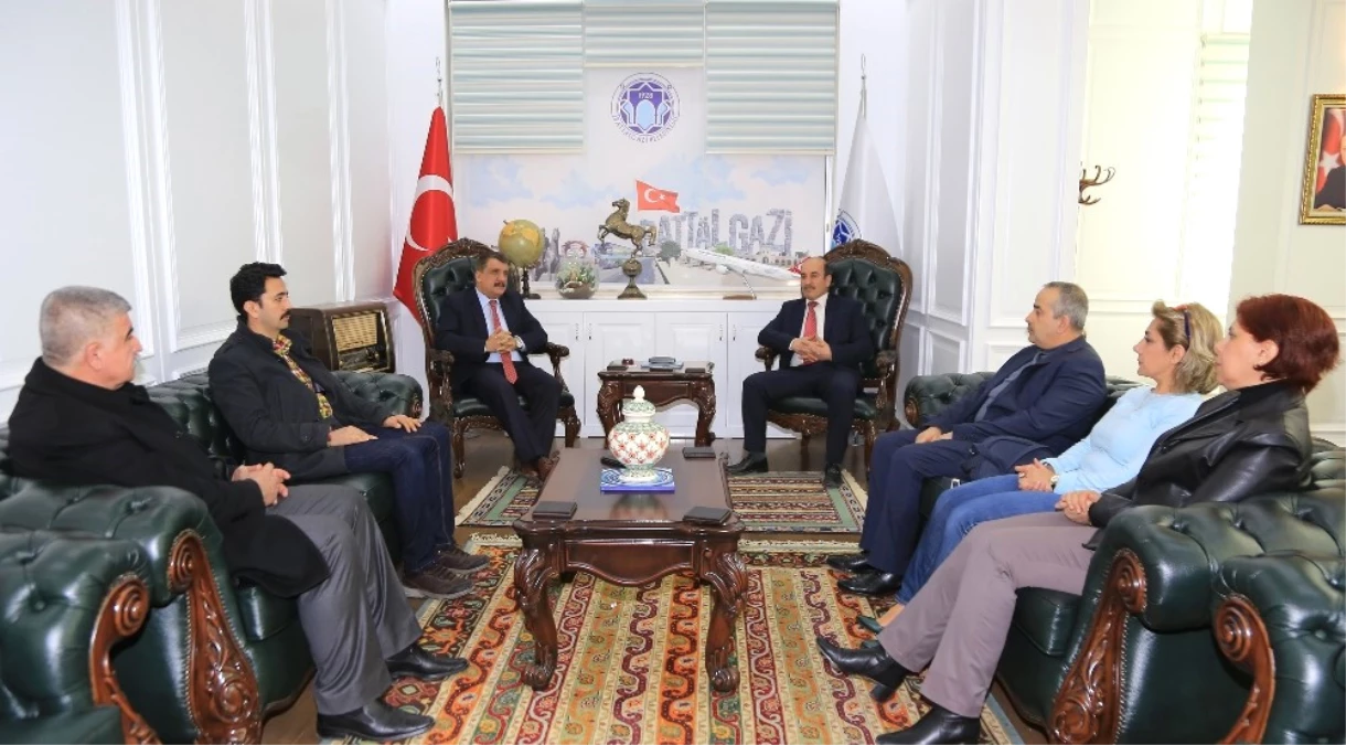 Başkan Gürkan, Stk\'larla İstişarelere Devam Ediyor