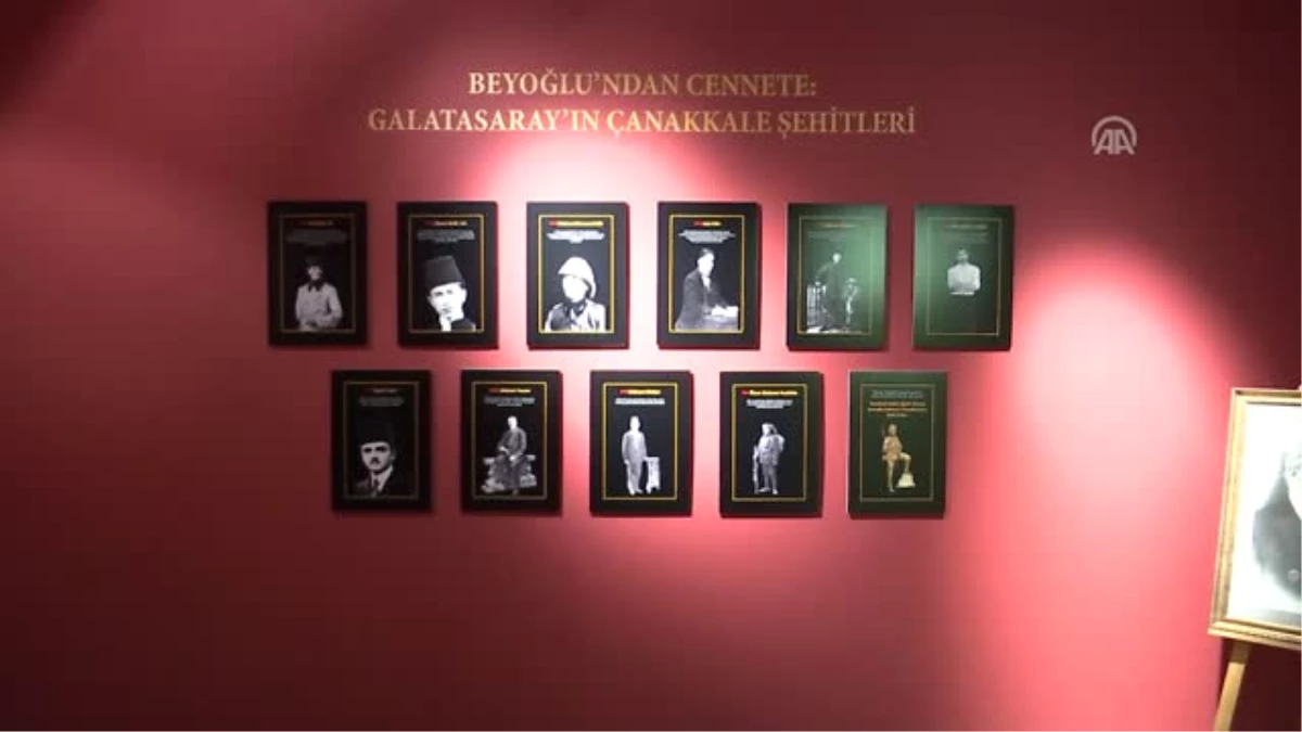 Çanakkale Savaşlarında Galatasaraylılar" Sergisi Açıldı