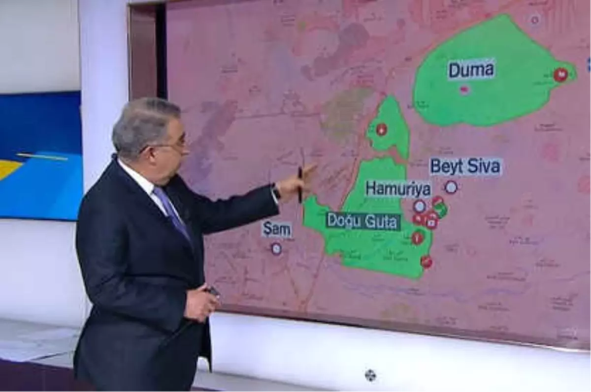 Doğu Guta\'da Hava Saldırısı: 42 Ölü, 100 Yaralı