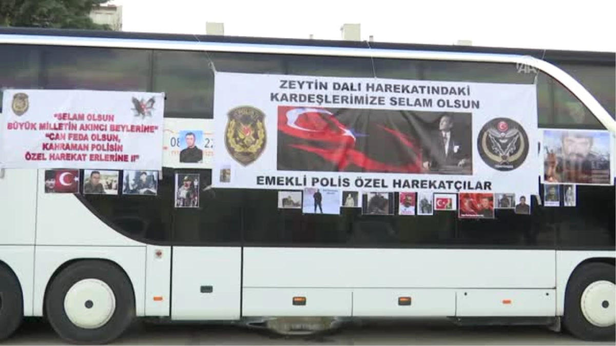 Emekli Özel Harekatçılar ve Şehit Ailelerinden Afrin\'e Destek