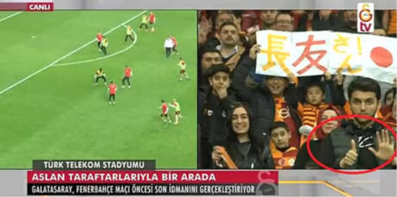 Galatasaray İdmanında Olay "6" Hareketi!