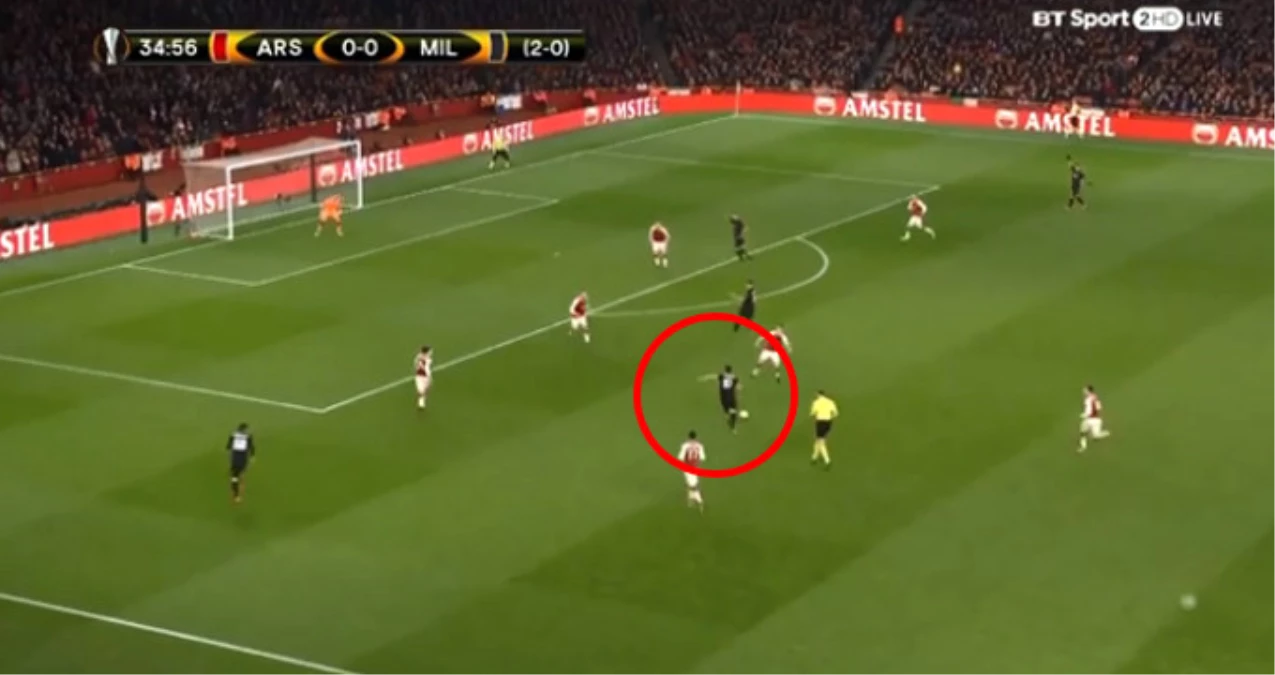 Hakan Çalhanoğlu, Arsenal\'a Attığı Golle Parmak Isırttı