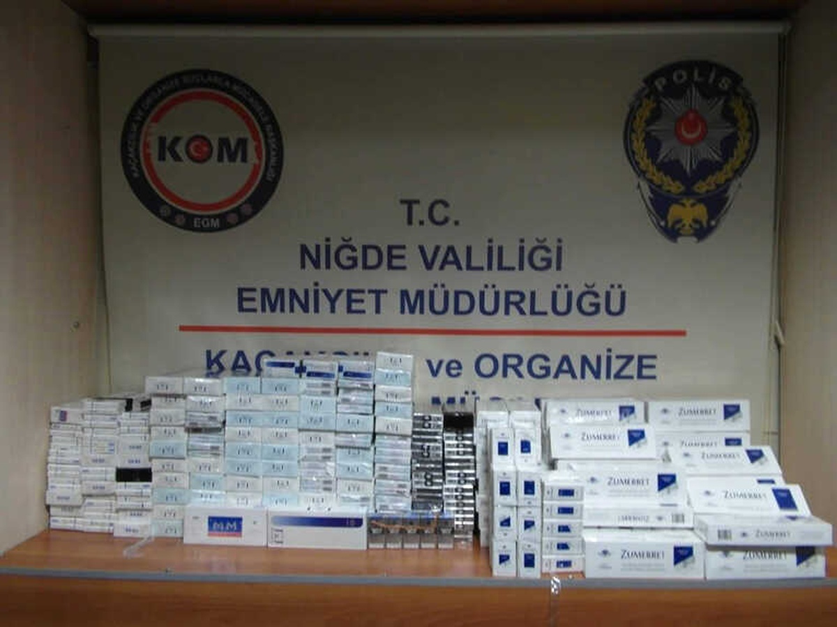 Kaçak Sigara Operasyonunda 3 Kişi Tutuklandı