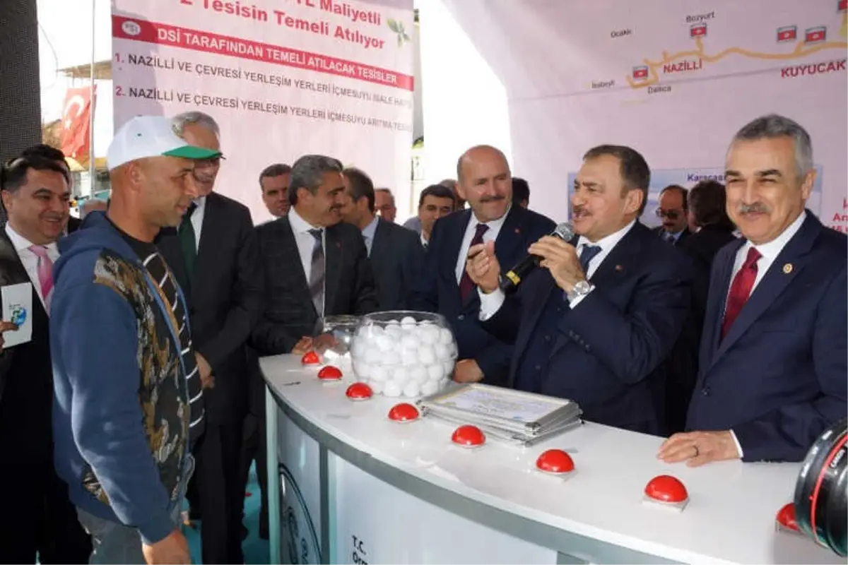 Nazilli, Kuyucak ve Buharkent\'in İçme Suyu Sorunu Kökten Çözülüyor