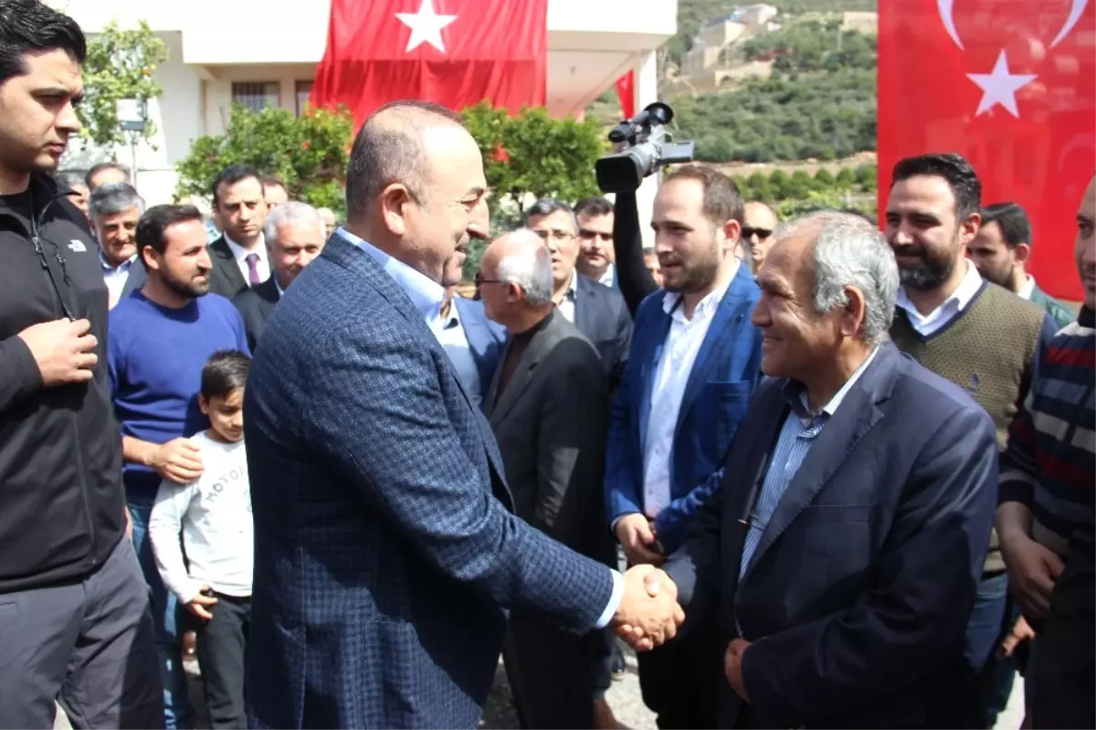 Bakan Çavuşoğlu Alanya\'da Şehit Uzman Çavuş İçin Okutulan Mevlide Katıldı