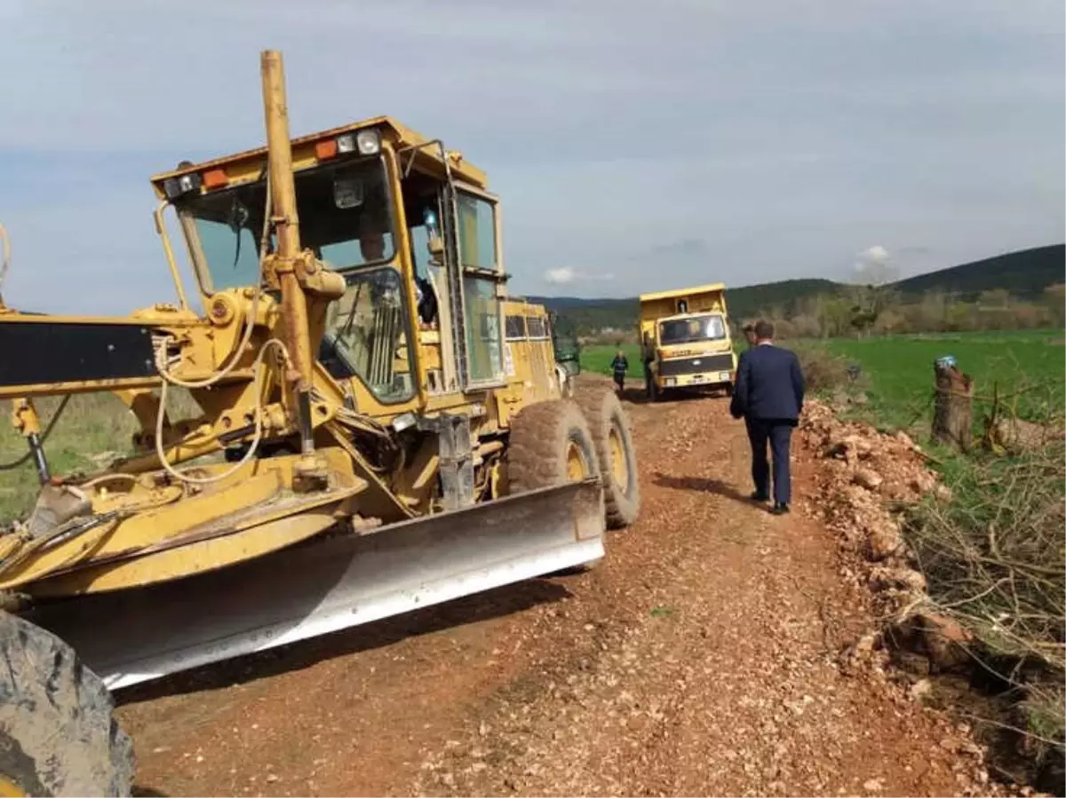 Başkan Duymuş, Yol Çalışmalarını İneledi