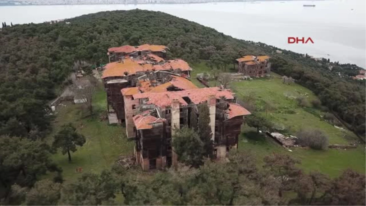 Büyükada Eski Rum Yetimhanesi Havadan Görüntülendi 1