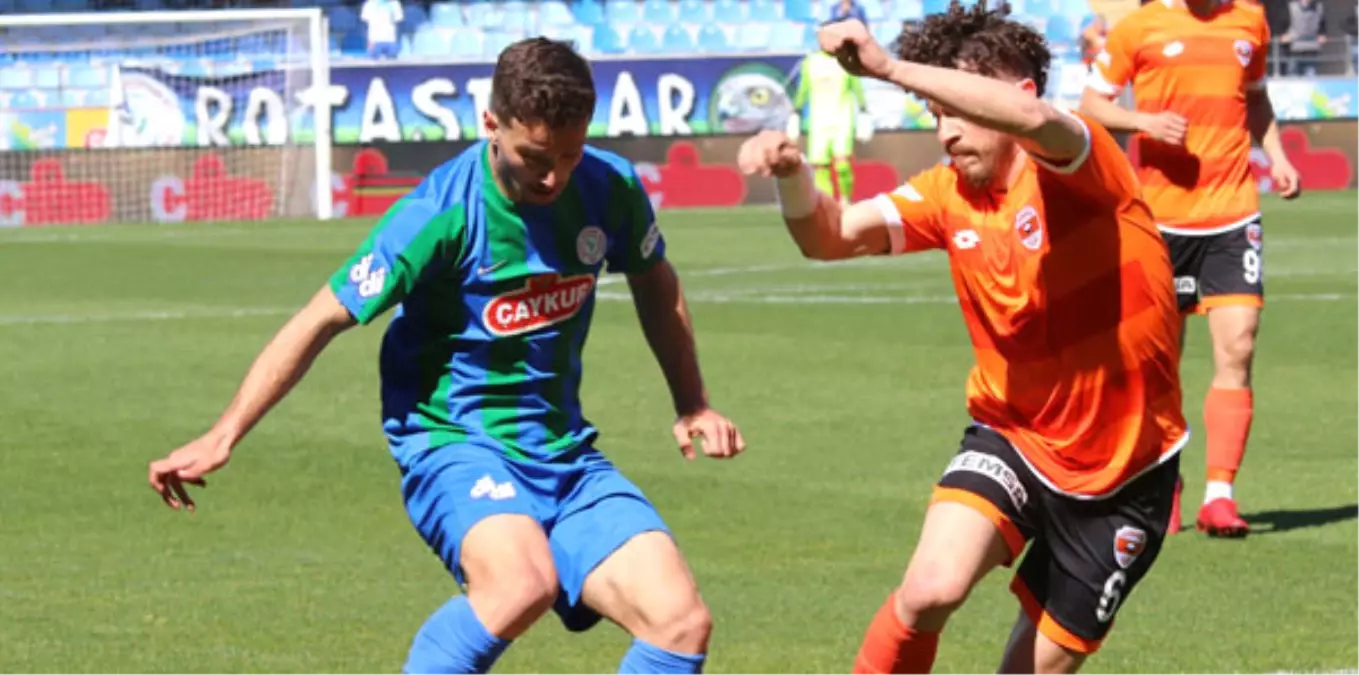 Çaykur Rizespor-Adanaspor: 1-1