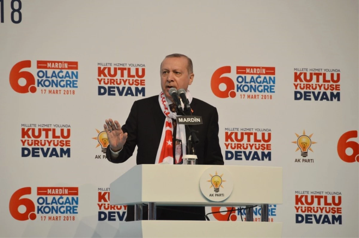 Cumhurbaşkanı Erdoğan: "Mardin Devletin Himayesi Altında Eski İhtişamına Kavuşuyor"