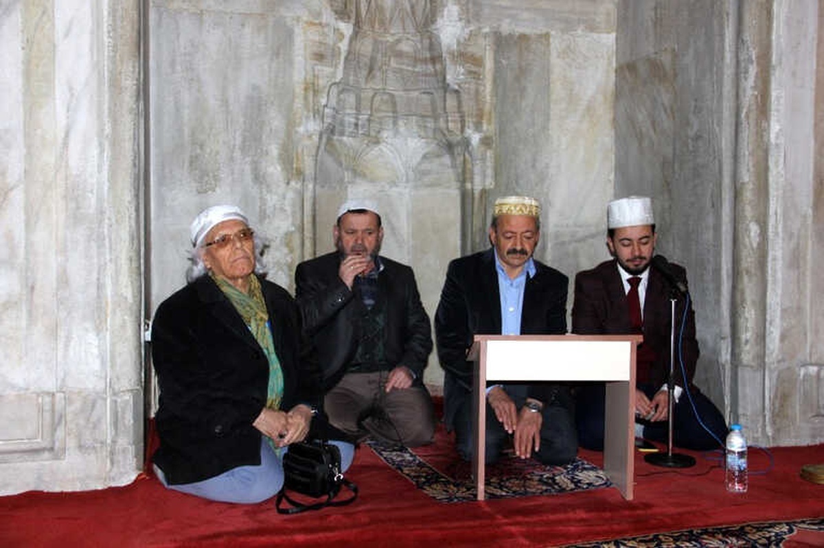 Edirne\'de Şehitler İçin Mevlid Okutuldu