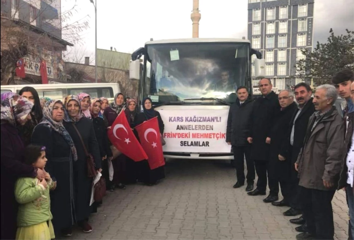 Kağızmanlı Kadınlardan Zeytin Dalı Operasyonuna Anlamlı Destek