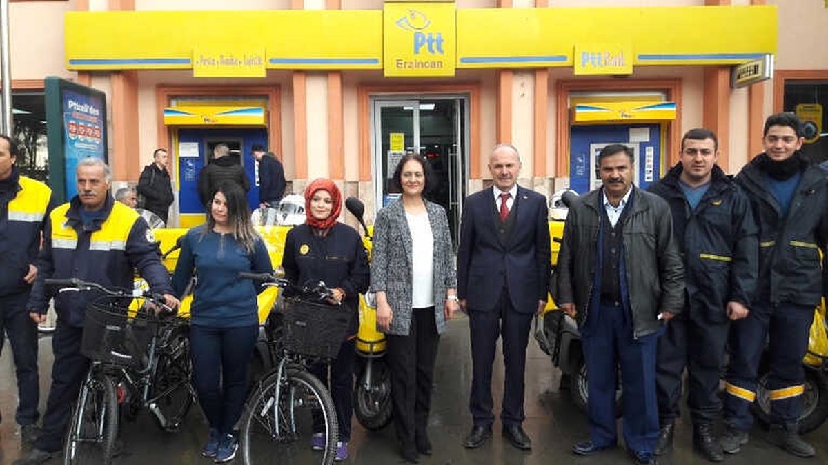 PTT Erzincan\'da Araç Filosunu Güçlendiriyor