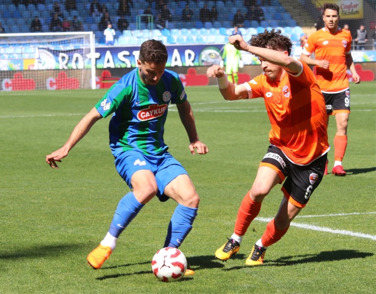 Spor Toto 1. Lig: Çaykur Rizespor: 1 - Adanaspor: 1