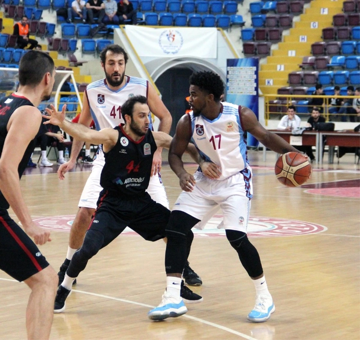 Tahincioğlu Basketbol Süper Ligi: Trabzonspor: 91- Gaziantep Basketbol: 86