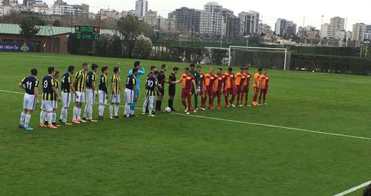U21 Derbisinde Fenerbahçe Galatasaray\'ı 2-1 Yendi