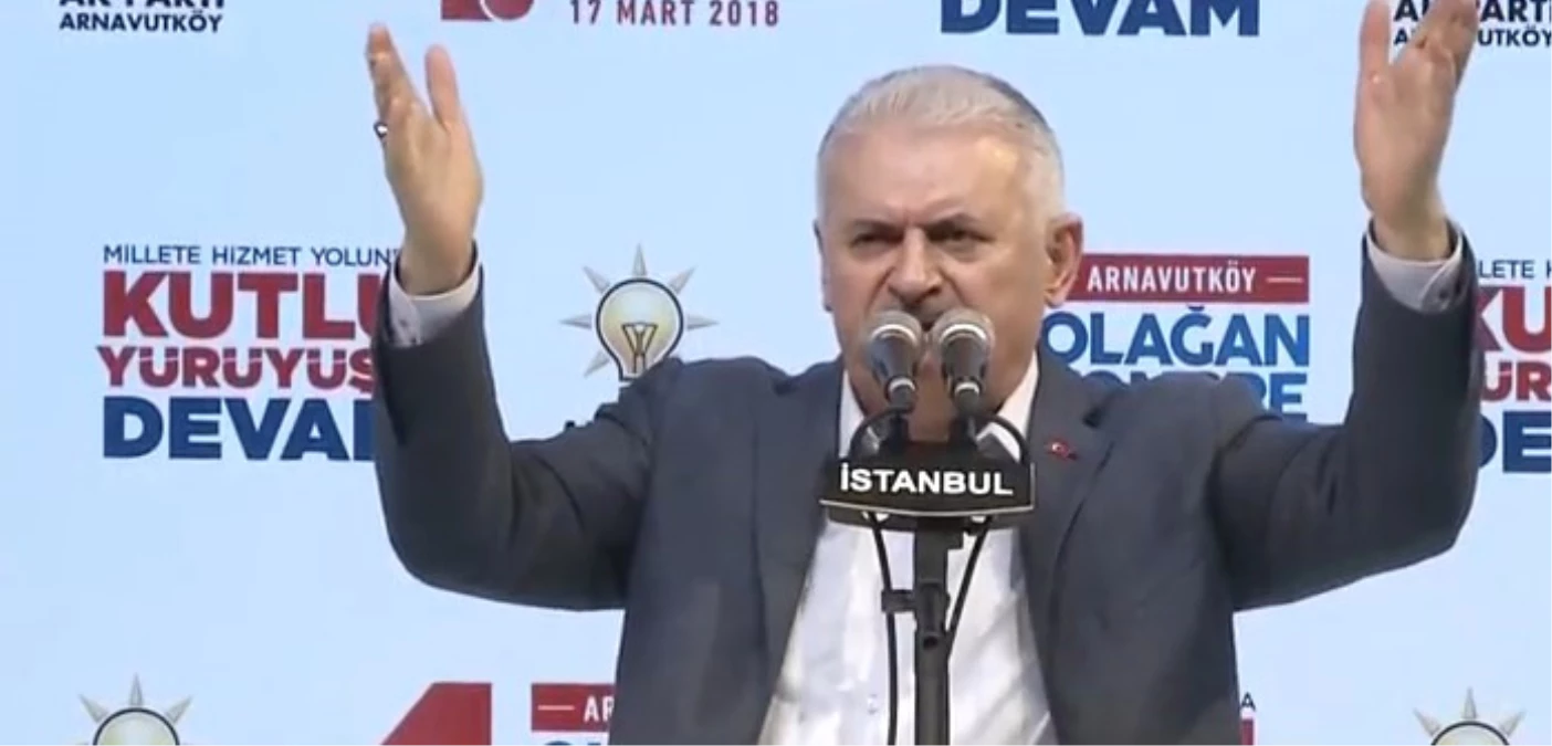 Yıldırım\'dan Gençlerin Sloganına Tarihi Karşılık: Türkiye\'ye Talip Olmak Kimin Haddine