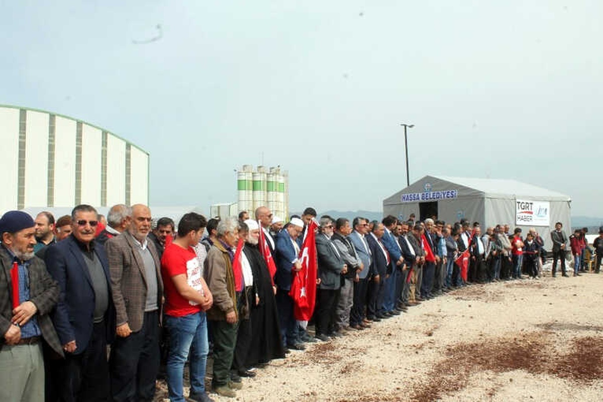 Afrin Şehitleri İçin Sınırda Gıyabi Cenaze Namazı Kılındı
