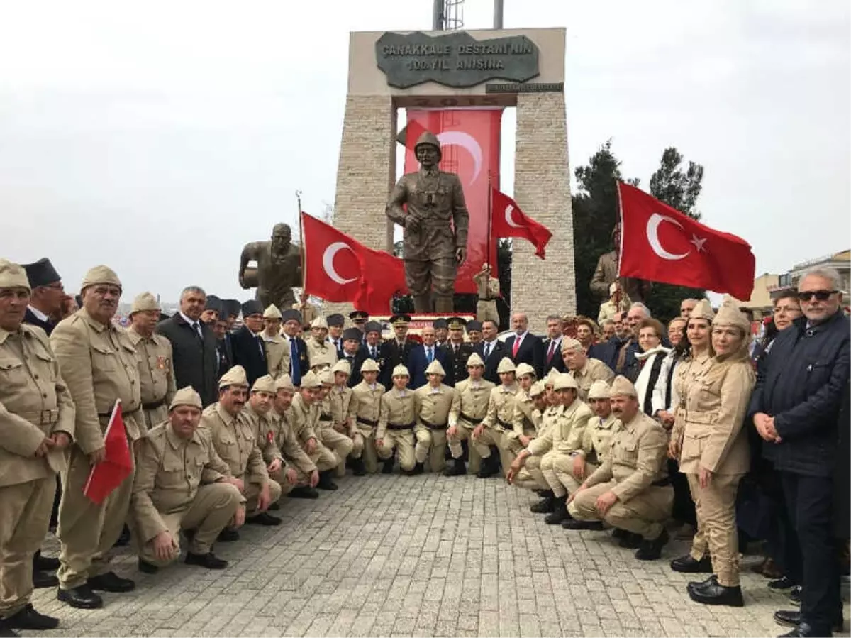 Çanakkale Destanı\'nın Kahramanları Büyükçekmece\'de Anıldı