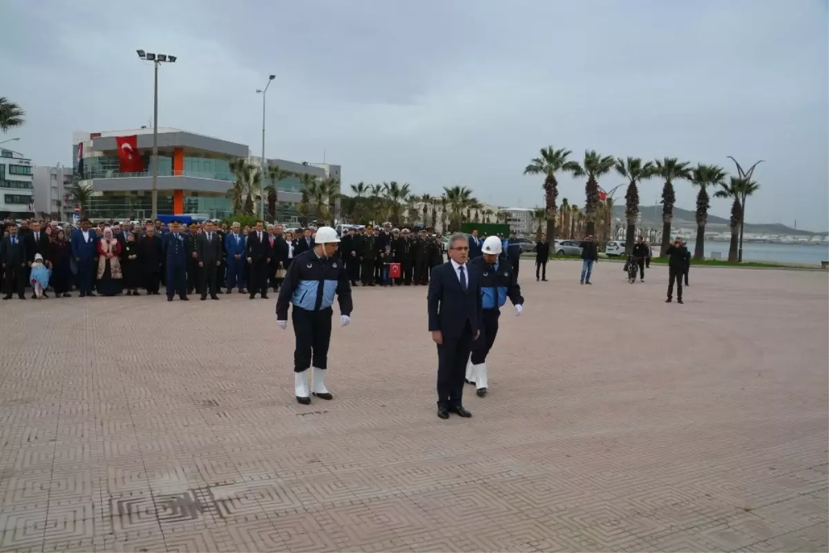 Çanakkale Şehitleri Aliağa\'da Anıldı