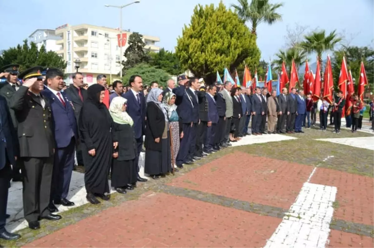 Çanakkale Şehitleri Bozyazı\'da Anıldı