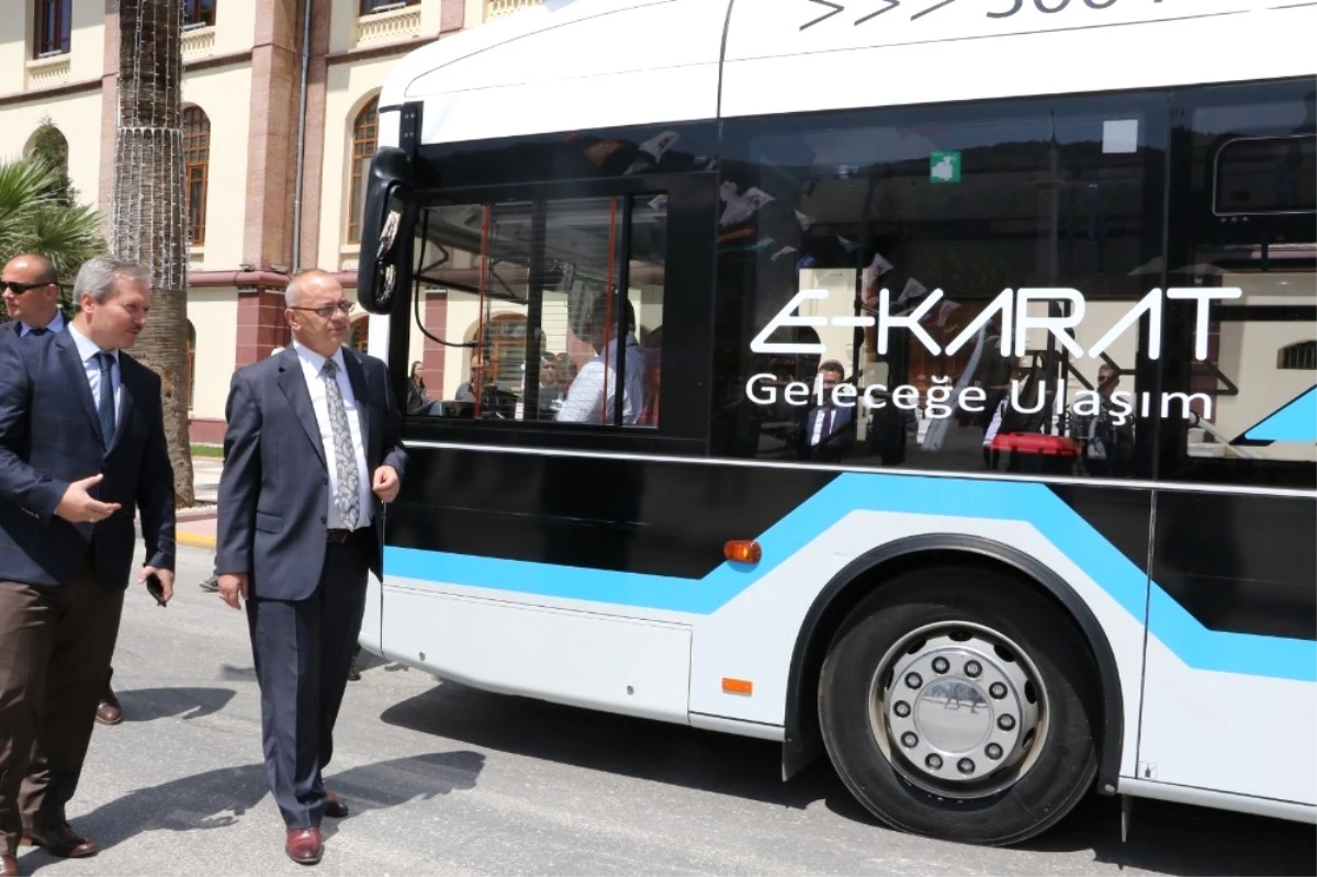 Elektrikli Otobüsler Manisa\'nın Trafiğini Rahatlatacak