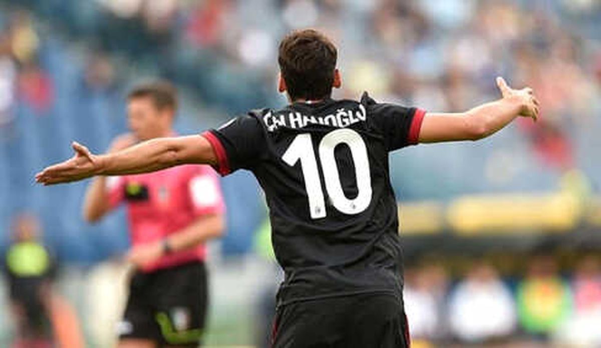 Hakan Gol Attı, Milan Kazandı