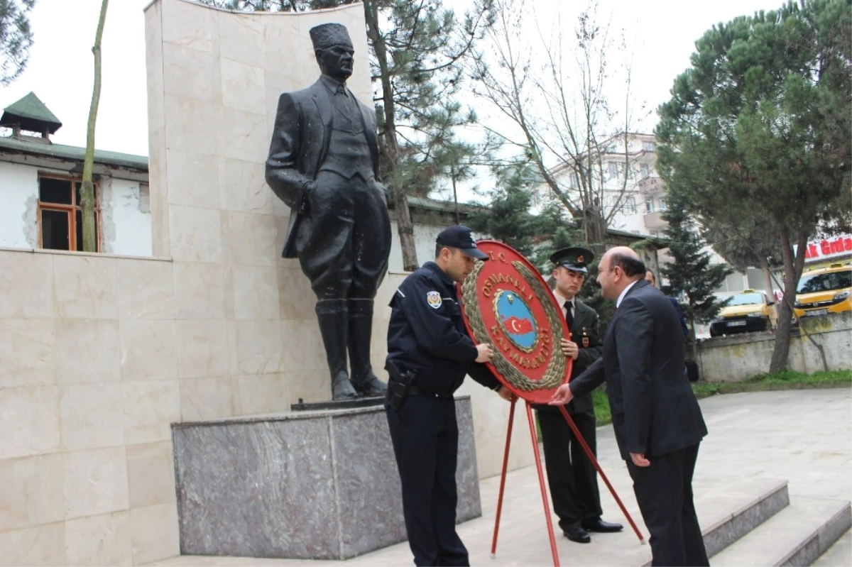 Osmaneli\' de 18 Mart Şehitleri Anma Günü ve Çanakkale Zaferi\'nin 103\'üncü Yıl Dönümü