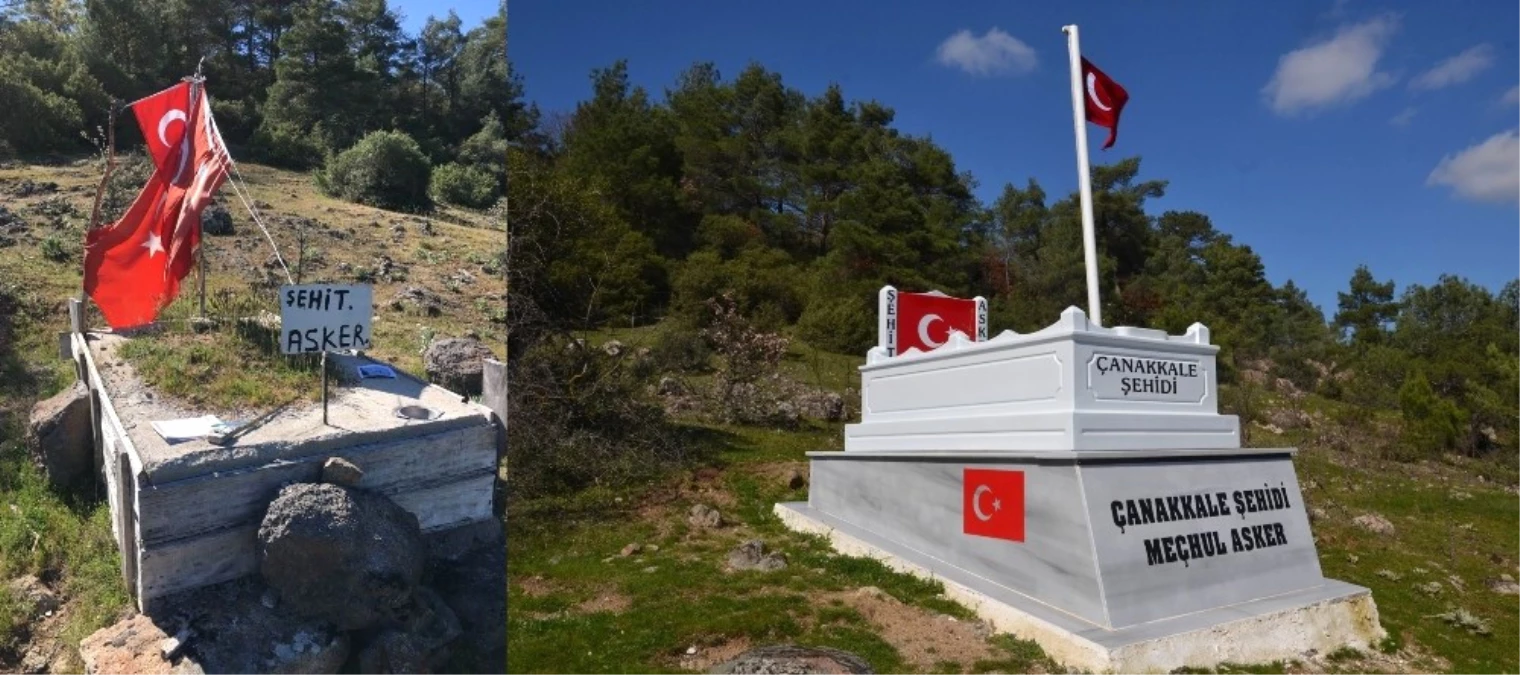 Çanakkale\'nin Meçhul Şehidi Hak Ettiği Mezara 100 Yıl Sonra Kavuştu