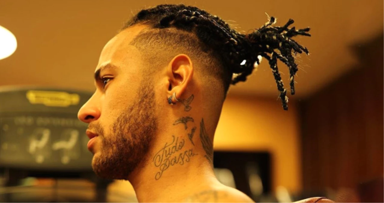 PSG\'li Neymar, Saç Stilini Değiştirdi