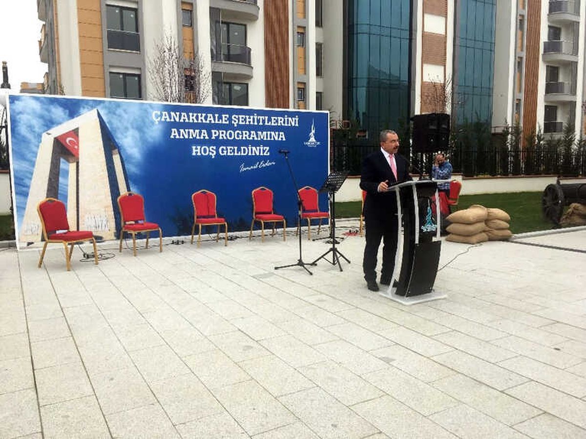 Sancaktepe\'de Çanakkale Zaferi\'nin 103\'üncü Yıl Dönümünü Anıldı