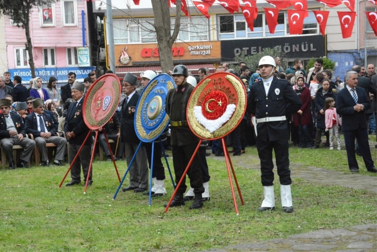 Sinop\'ta 18 Mart Şehitleri Anma Günü