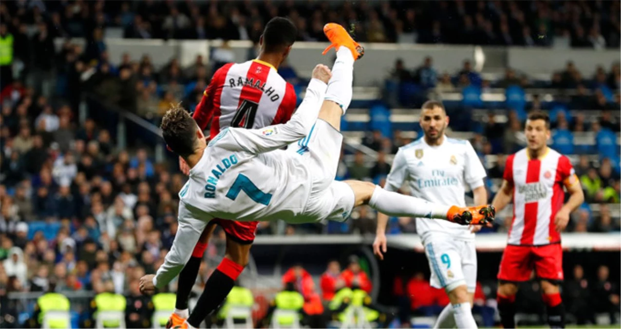 9 Gollü Maçta Real Madrid, Girona\'yı Mağlup Etti