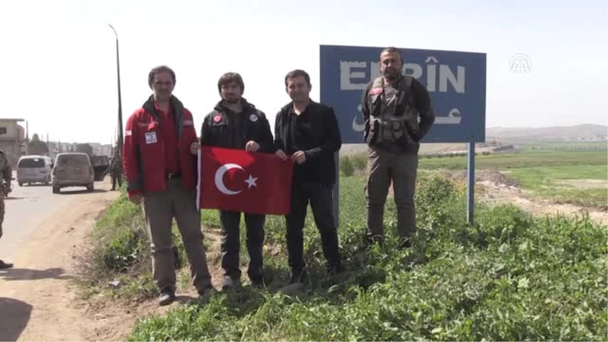 Afad ve Türk Kızılayından Afrin Halkına Yardım
