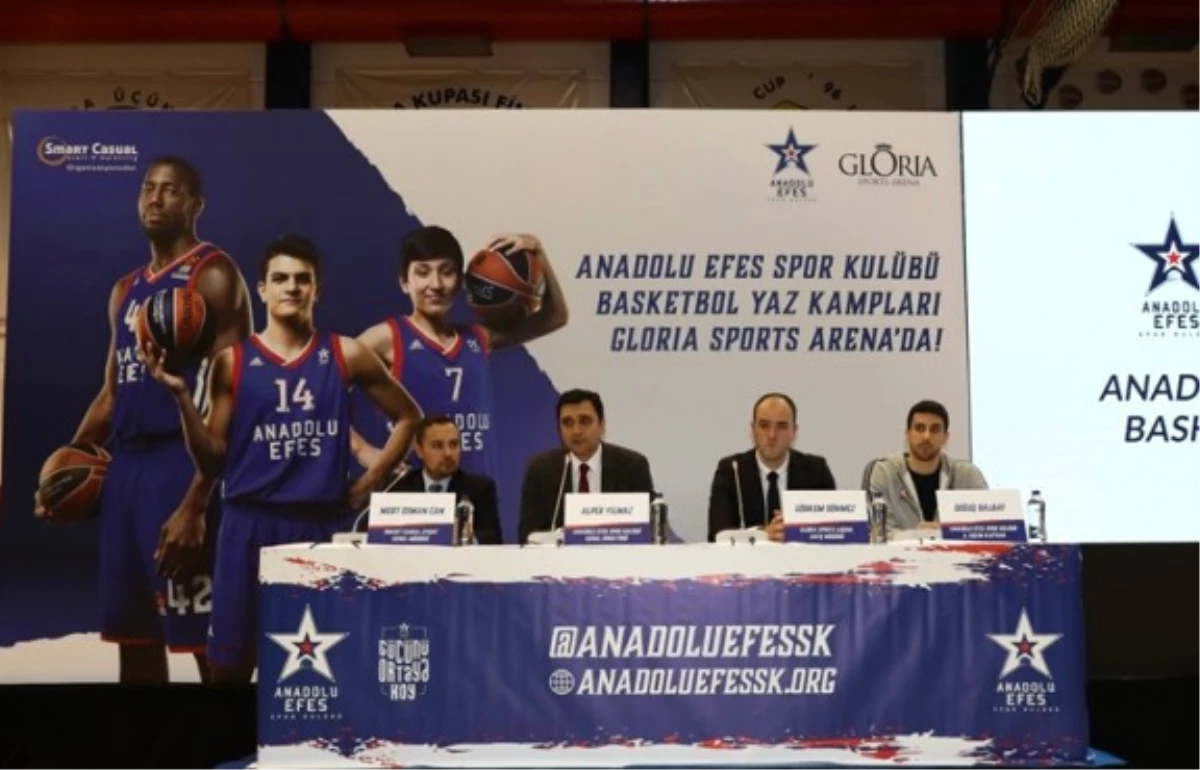 Anadolu Efes\'ten Basketbol Yaz Kampı