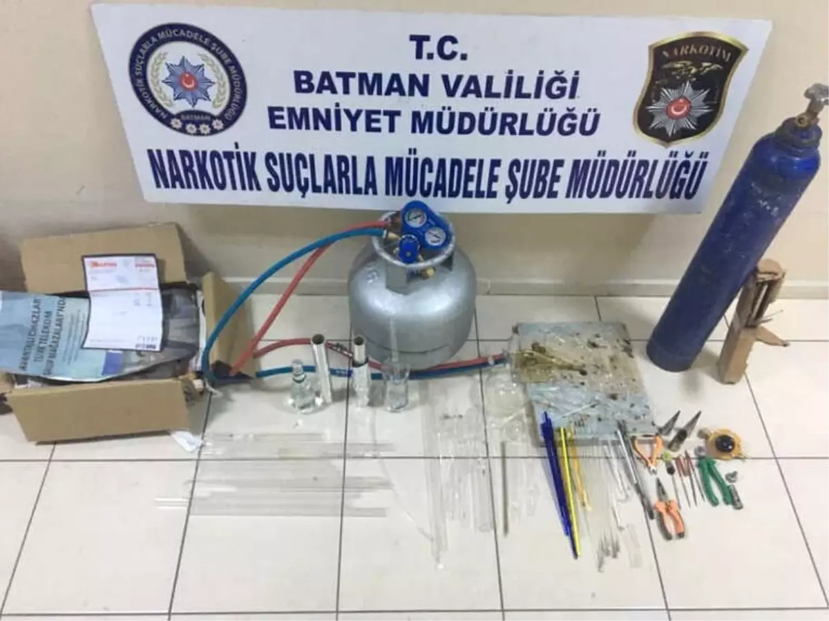 Batman\'da Uyuşturucu Malzeme İmalathanesine Operasyon