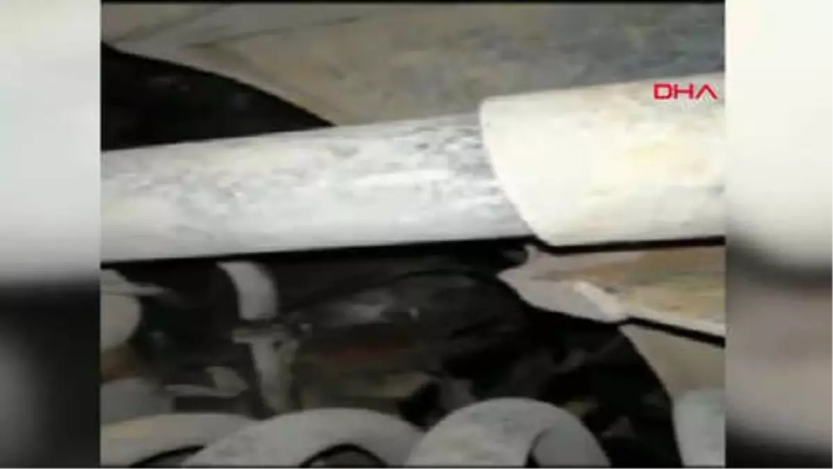 Bulgaristan\'dan Gelen Cipin Egzozundan 2 Kilo 200 Gram Kokain Çıktı