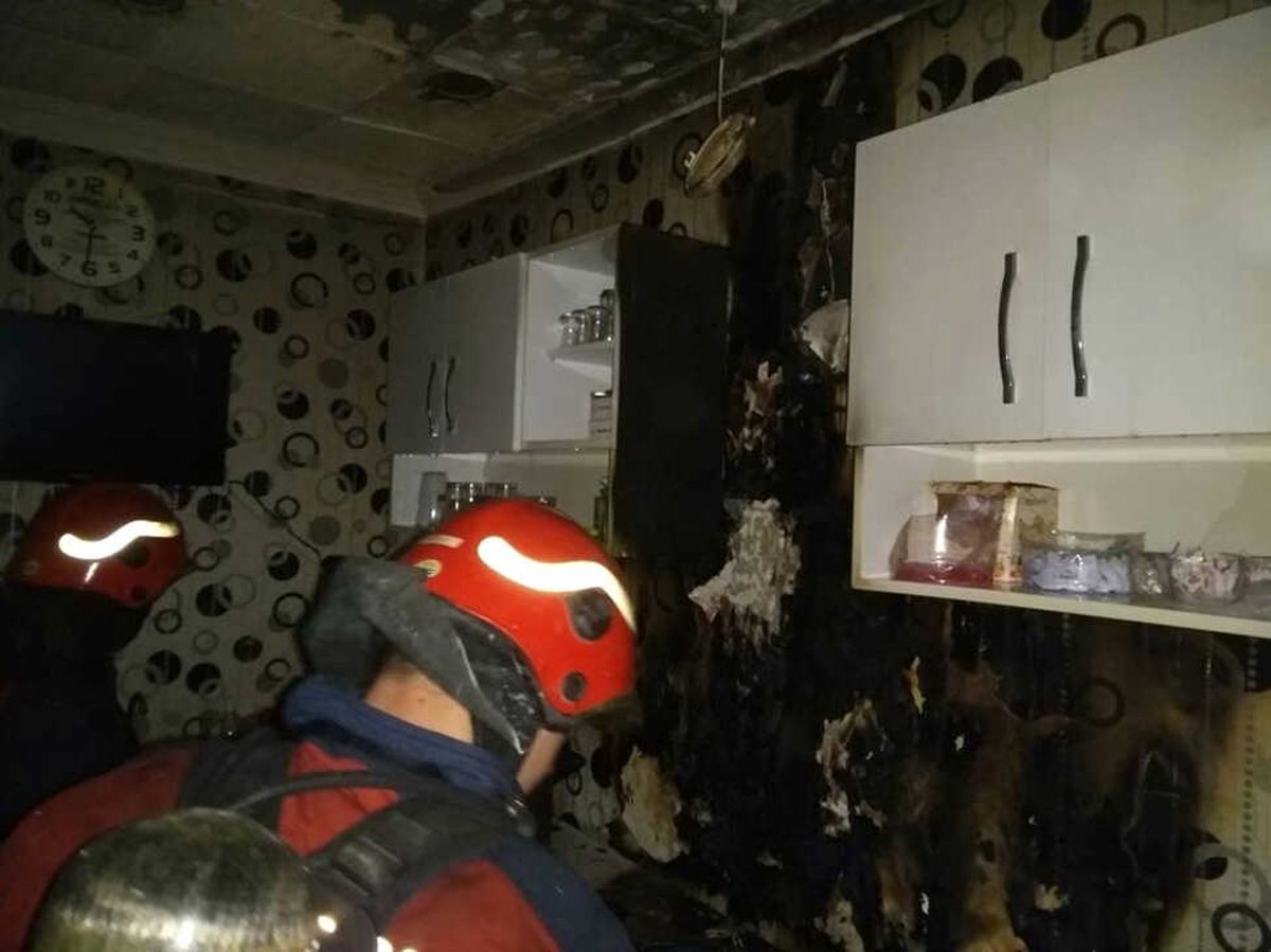Çay Ocağında Çıkan Yangın Kısa Sürede Söndürüldü