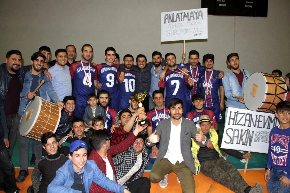 Hizan\'da Futsal Turnuvası