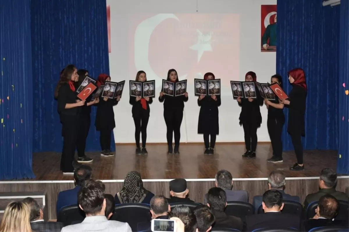 İnönülü Öğrencilerden Çanakkale Zaferi ve Şehitleri Anma Günü Programı