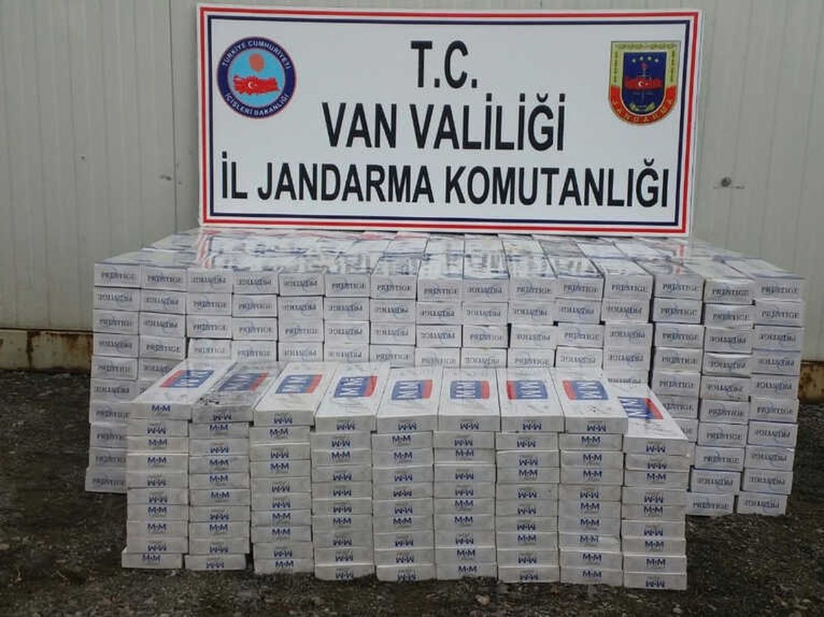 Jandarmadan Kaçak Sigara Operasyonu