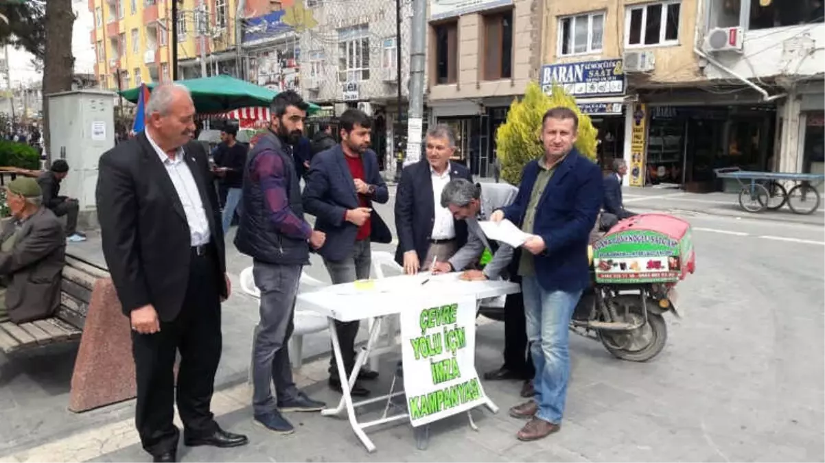 Kızıltepe Çevre Yolu İçin 60 Bin İmza Toplandı