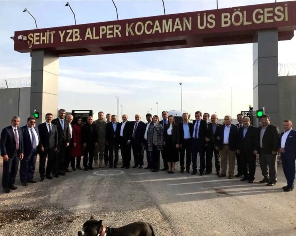 Parlamenterler Birliği Yönetim Kurulu Askeri Üst Bölgesini Ziyaret Etti