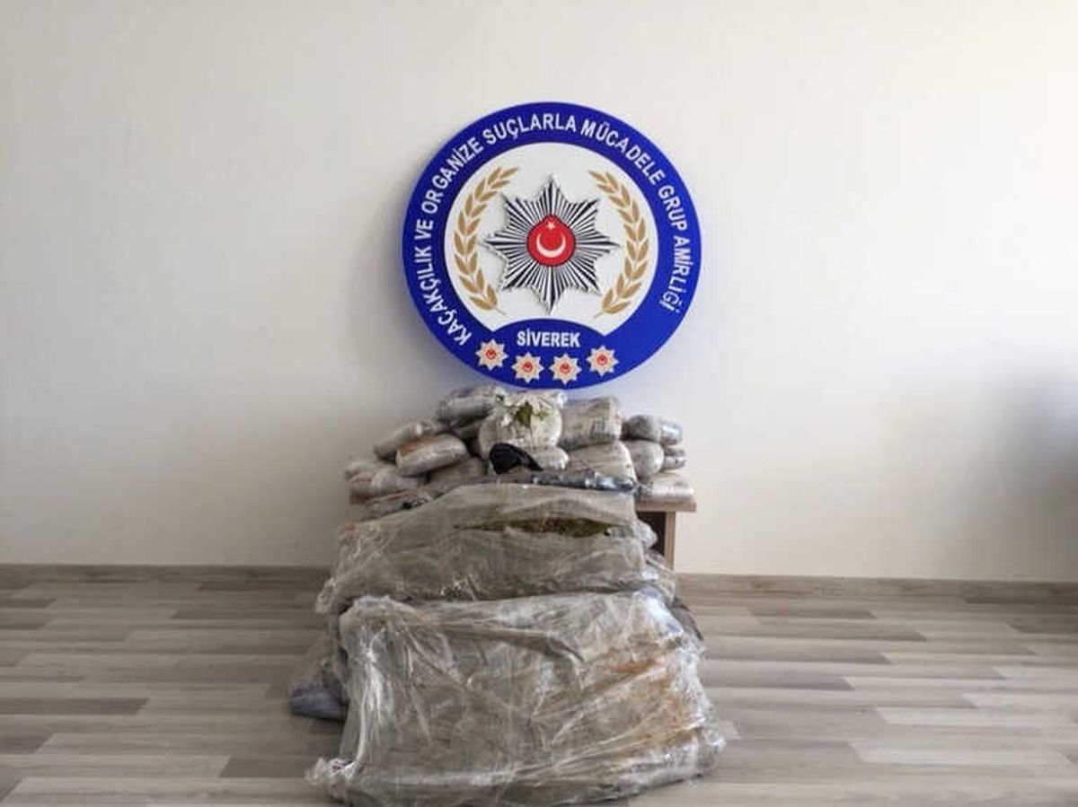 Şanlıurfa\'da 82 Kilo Esrar Ele Geçirildi