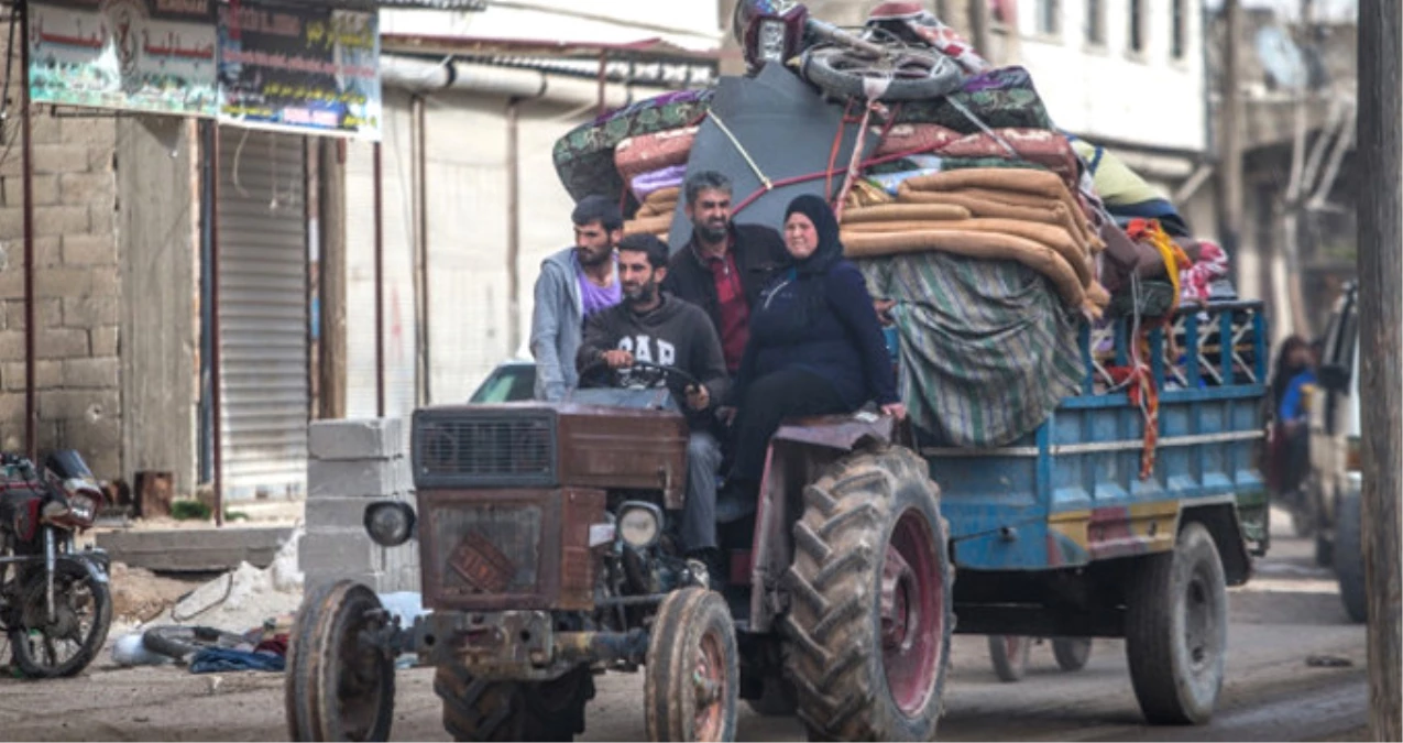 Türk Askerinin Kontrolü Sağladığı Afrin\'e Siviller Dönmeye Başladı