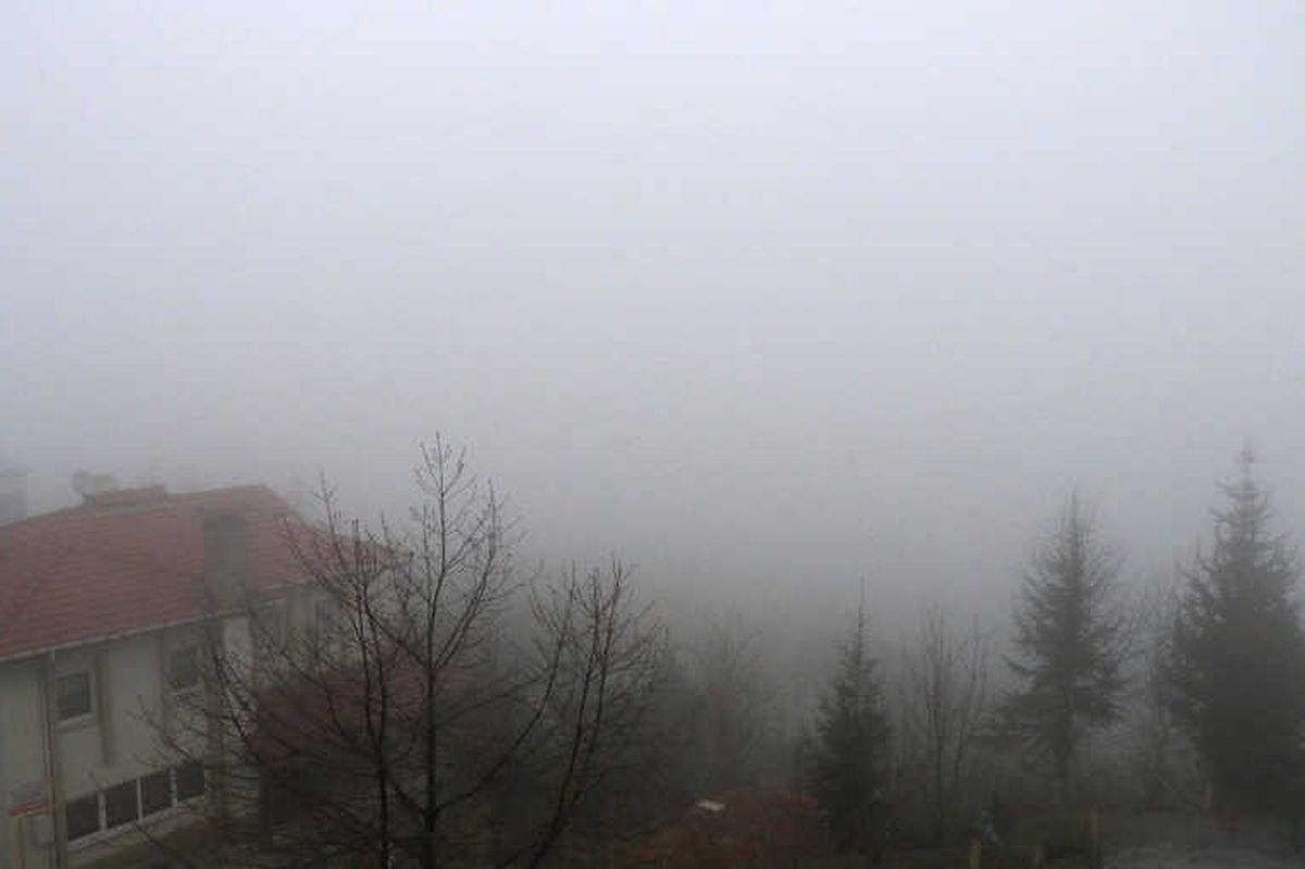 Zonguldak\'ta Sis Etkili Oldu