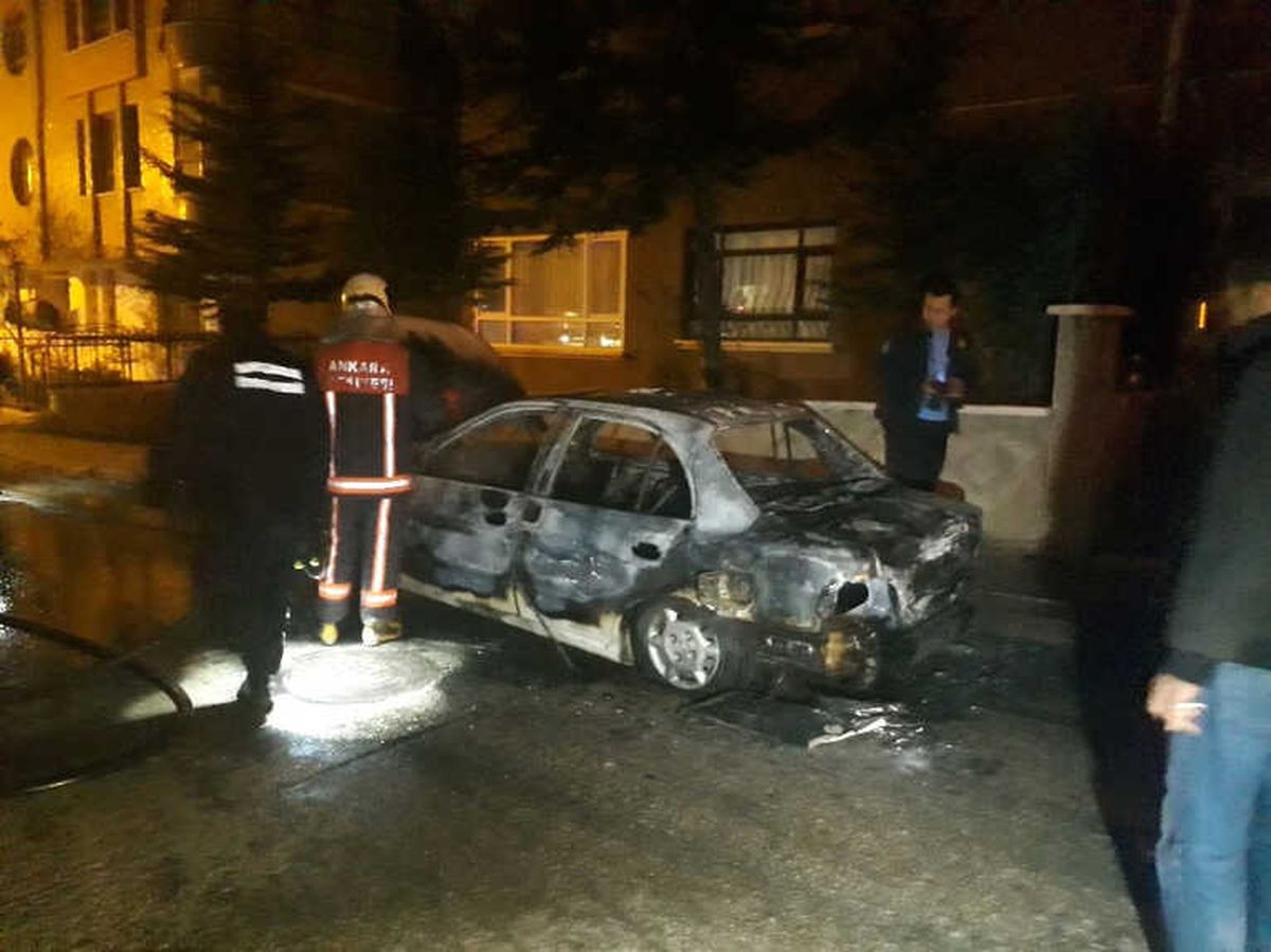 Başkent\'te Kundaklama İddiası