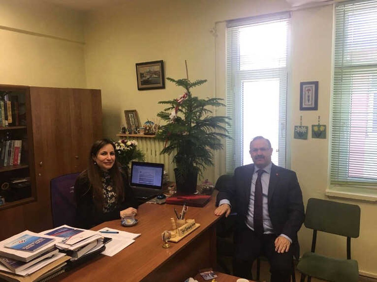Deligöz\'den Ödüllü Akademisyene Ziyaret