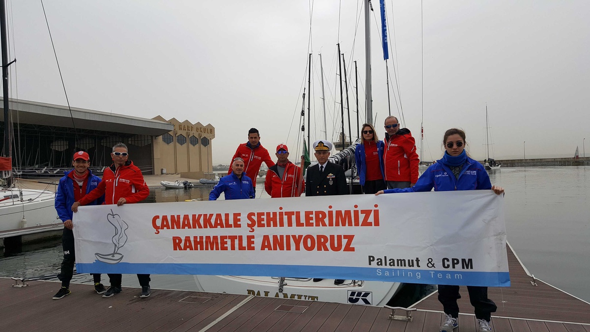 Palamut & CPM Yelken Takımı Çanakkale Şehitleri İçin Yelken Açtı