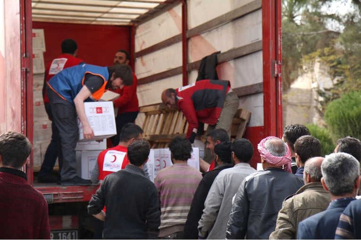TSK ve Afad İnsanı Yardım İçin Afrin\'de