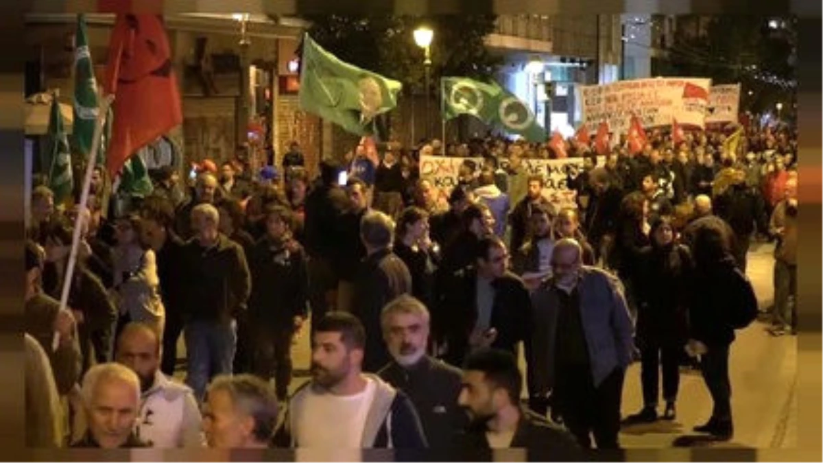 Atina\'da Afrin Operasyonuna Protesto Eylemi